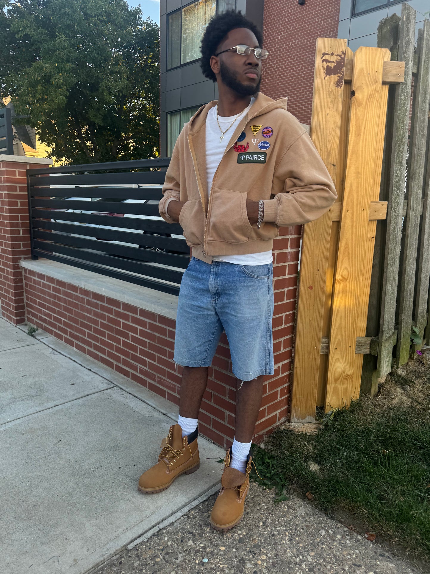 PAIRCE HOODIE (TAN)