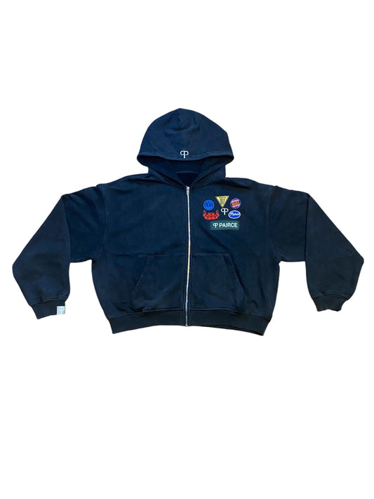 BLACK PAIRCE HOODIES