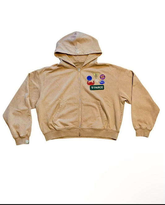 PAIRCE HOODIE (TAN)